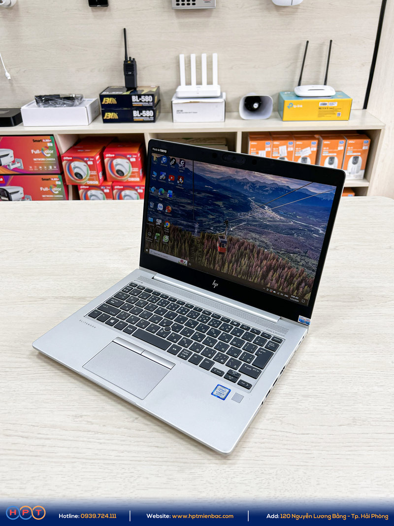 Laptop HP Elitebook 830 G6 có đầy đủ cổng kết nối