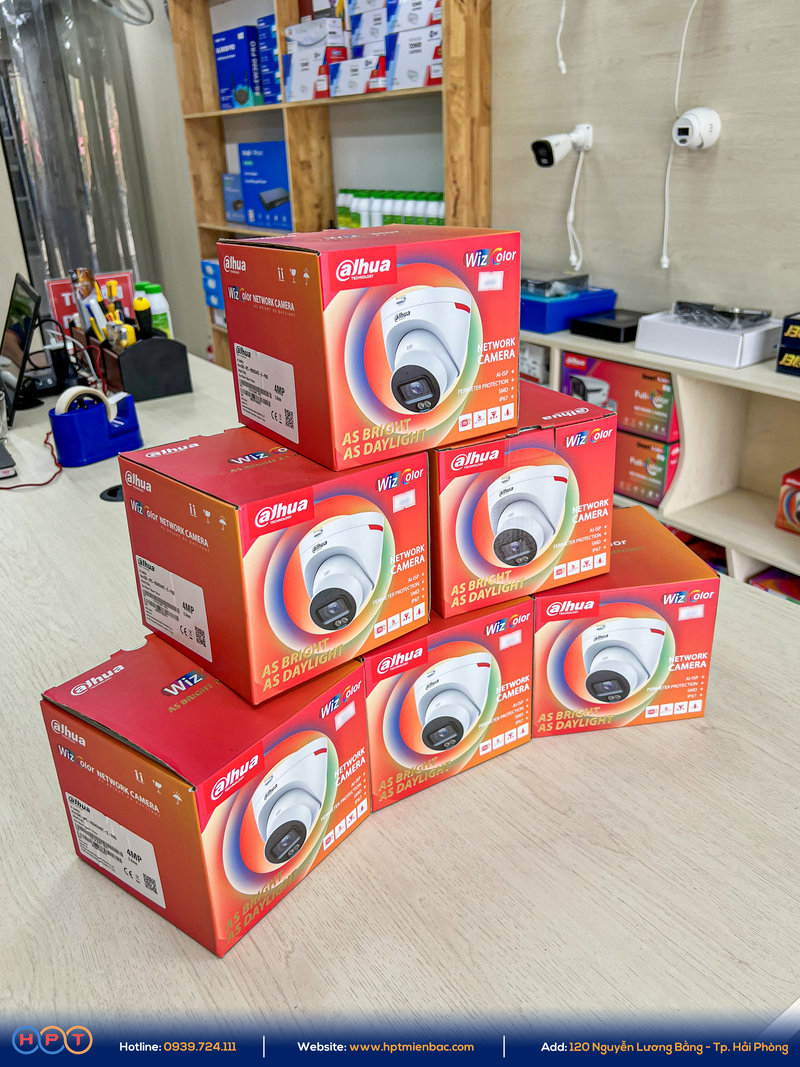  Camera IP 4MP WizColor Dahua DH-IPC-HDW2449T-S-PRO