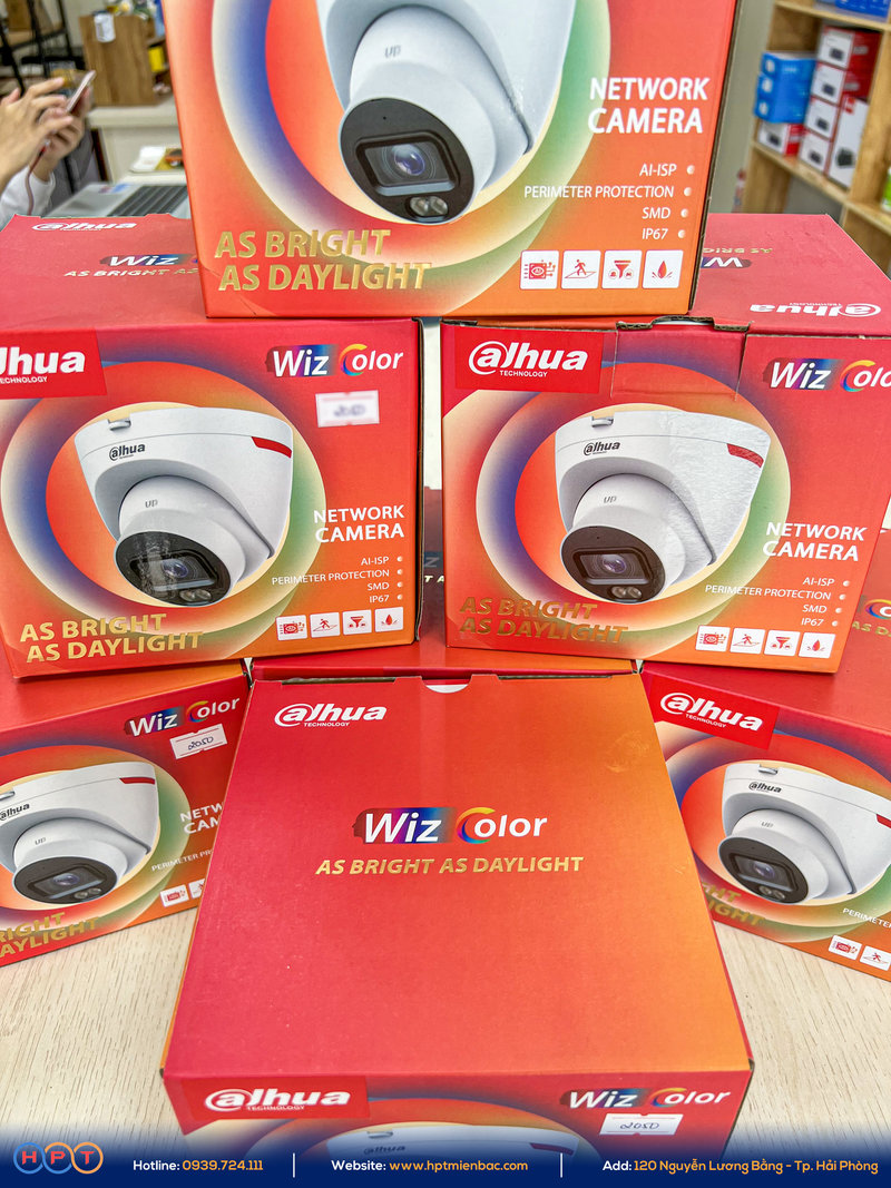 DAHUA DH-IPC-HDW2449T-S-PRO tích hợp AI hiện đại