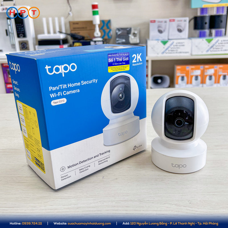  Camera Wifi 3MP TP-Link Tapo C212 2K