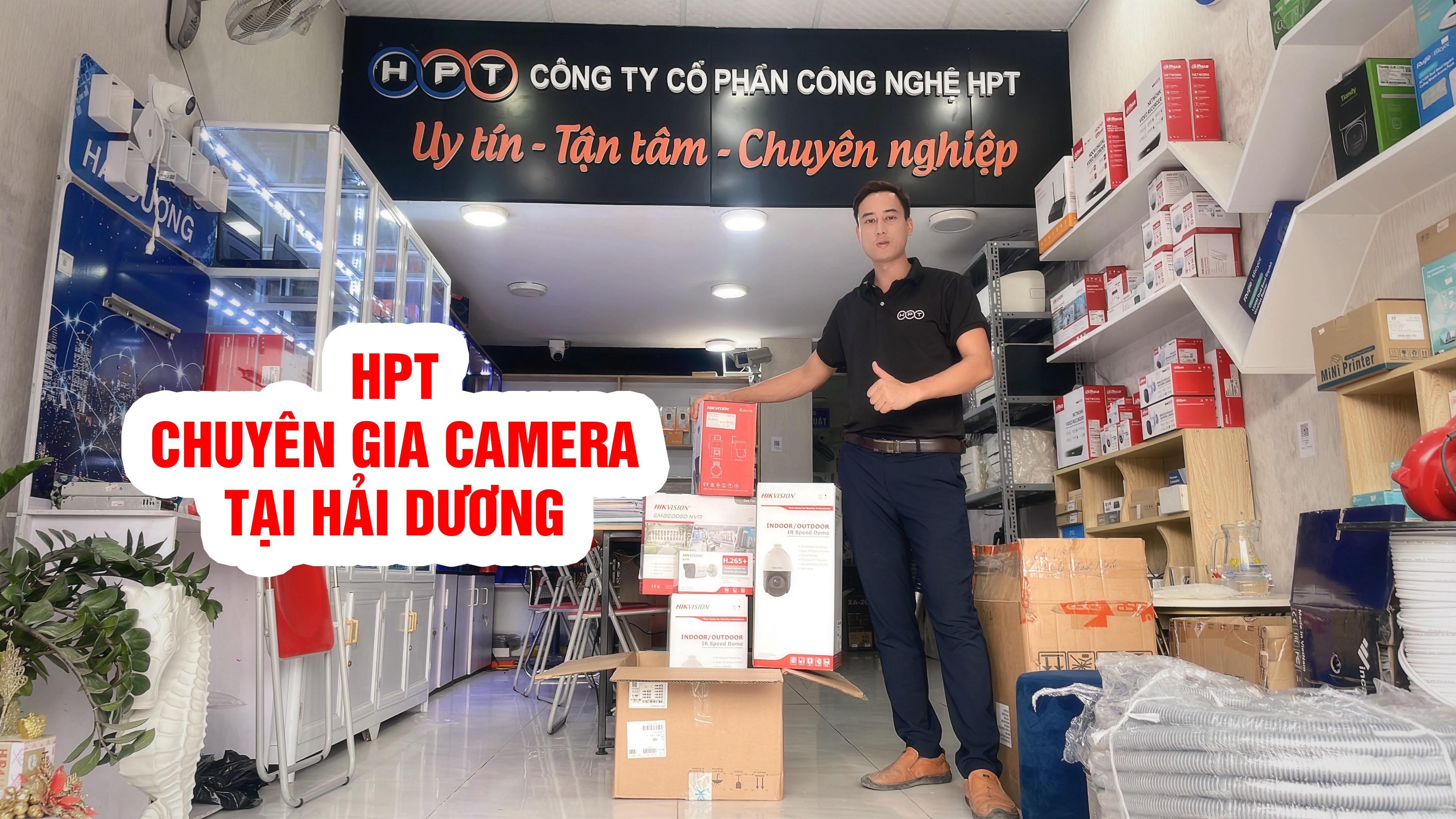 Dịch vụ lắp đặt camera giám sát giá rẻ tại Hải Dương