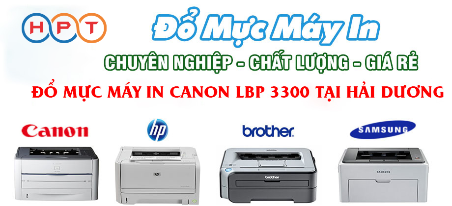 Đổ Mực Máy In Canon LBP 3300 Tại Hải Dương