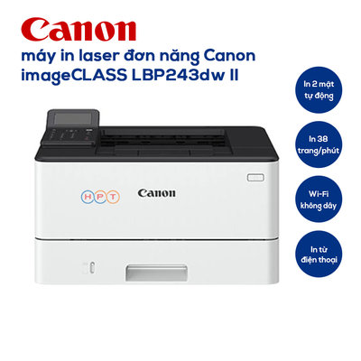 Máy in laser đen trắng Canon LBP243DW II